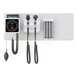 WELCH ALLYN PANOPTIC OPHTHALMOSCOPE & MACROVIEW OTOSCOPE COMBO - GS777 Integrated Wall System, Macroview Otoscope, 117 LED, with BP (US Only) | Quantity - 1x EA