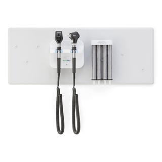 WELCH ALLYN PANOPTIC OPHTHALMOSCOPE & MACROVIEW OTOSCOPE COMBO - GS777 Integrated Wall System, PanOptic Ophthalmoscope, Macroview Otoscope, Dispenser  | Quantity - 1x EA