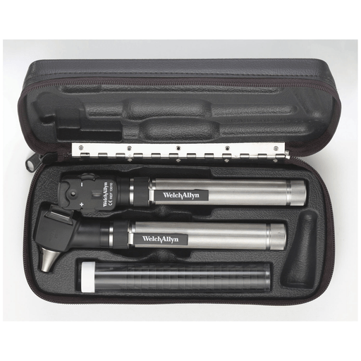 WELCH ALLYN POCKETSCOPE SETS - AA - PocketScope Set Includes Ophthalmoscope, Otoscope/ Throat Illuminator, 2 "AA" Alkaline Battery Handles, Hard Case, No Charger (US Only) | Quantity - 1x EA