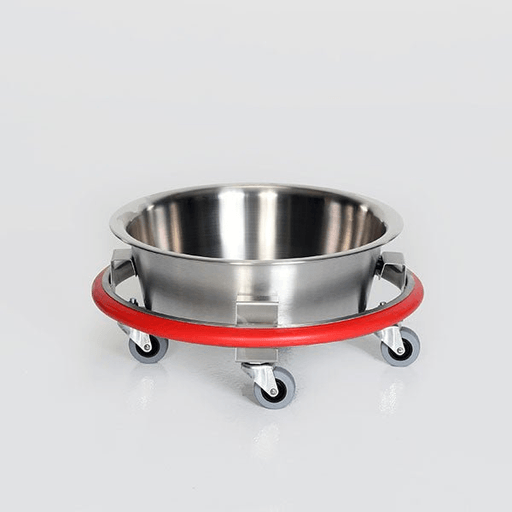 Midcentral Medical MCM-541 Stainless Steel Sponge Receptacle 8.5qt. Bucket | Quantity - 1x EA