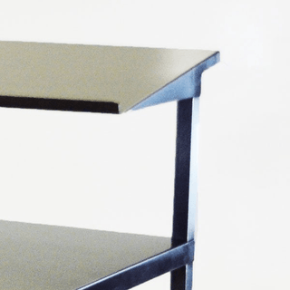 Midcentral Medical MCM-554/555/556 SS Table with Solid Upper Shelf | Quantity - 1x EA